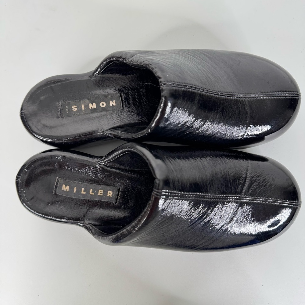 Simon Miller Black Bubble Clogs Size 41 - Picture 5 of 12